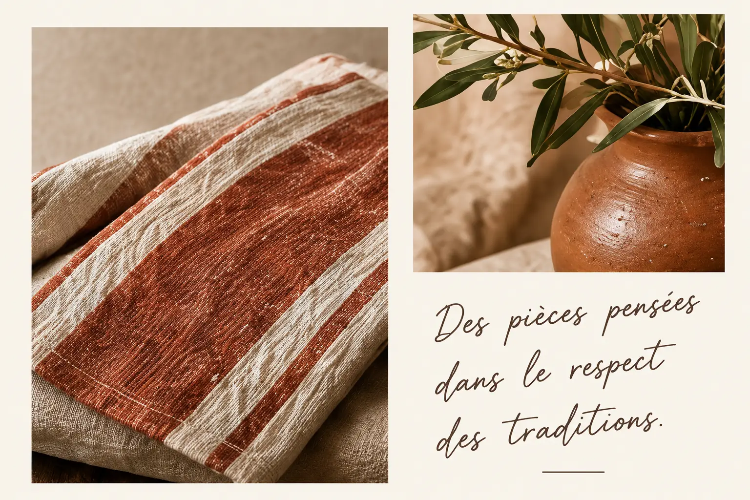 Savoir-faire et tradition textile Maison Questel