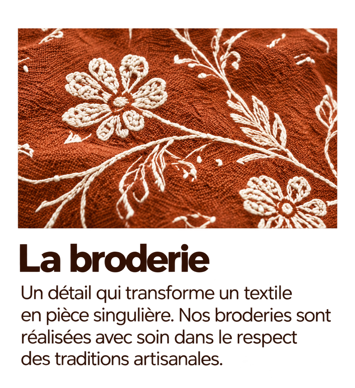 Broderie Maison Questel